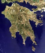 photo peloponnese satellite