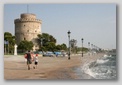 medieval tower in thessaloniki