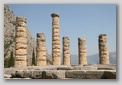delphes - sanctuaire d'Apollon : le temple