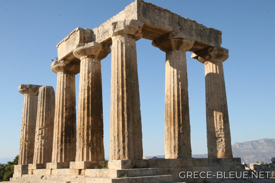 Temple d'Apollon, Corinthe antique 02