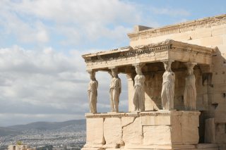 Cariatide, Eretteo, Acropoli