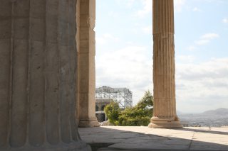 Porche de l'Erechtéion, Acropole d'Athènes 02