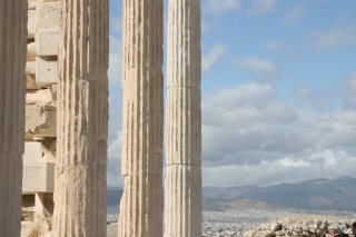 Porche de l'Erechtéion, Acropole d'Athènes 04