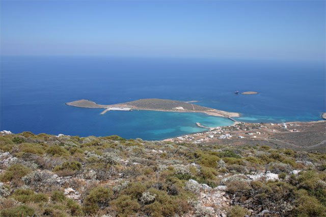 Diakofti, port de Cythère