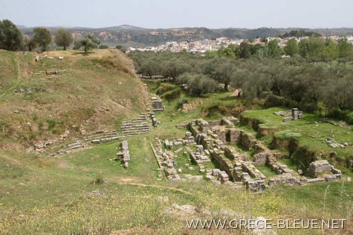 Site archéologique de Sparte en Grèce 01