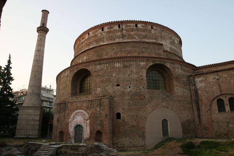 roman mausoleum - thessaloniki