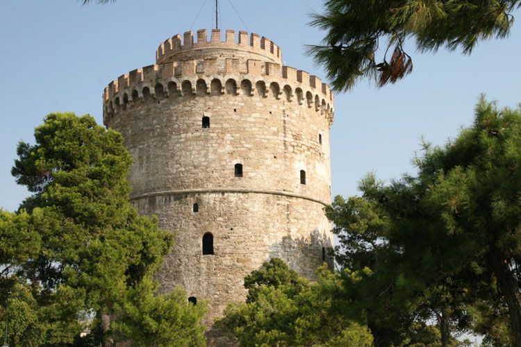 medieval white tower - thessaloniki