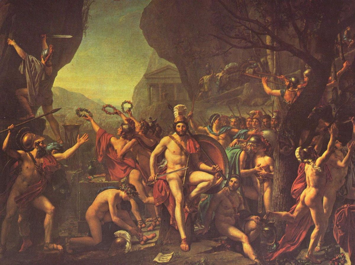 Léonidas aux Thermopyles (Sparte)
